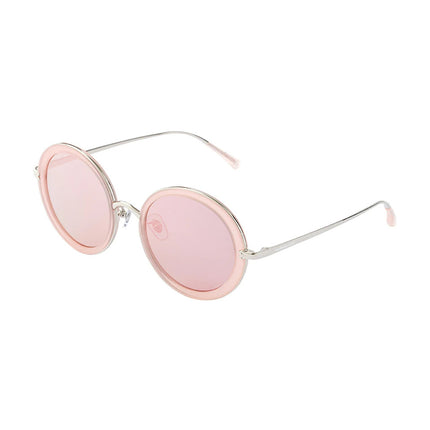 Columba - Oversized Retro Round Sunglasses