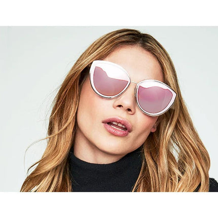 Cygnus - Oversized Cat Eye Sunglasses