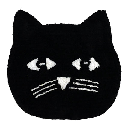 Black Cat Bath Mat