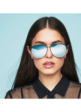 Draco - Mirrored Designer Aviator Sunglasses