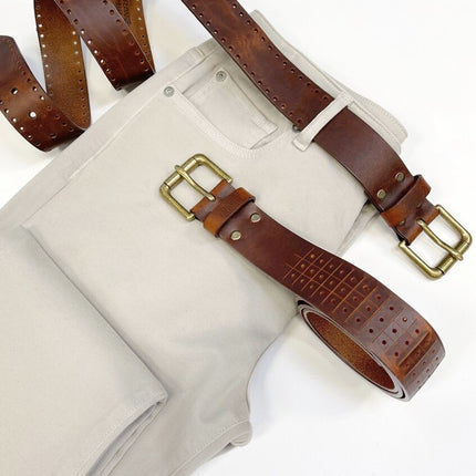 Brave Oakley Milled Leather Belt