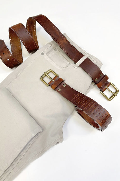Brave Oakley Milled Leather Belt