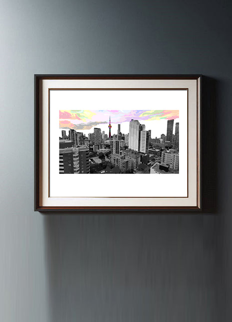 Toronto Icons - The Village Skyline - Print