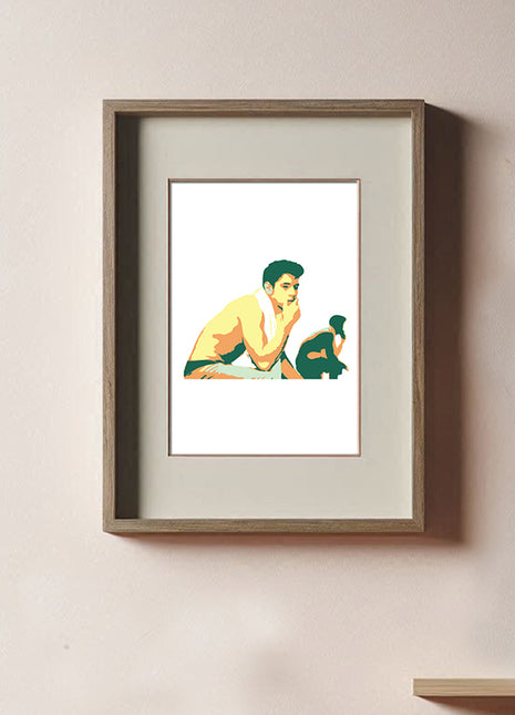 Locker Room - Towel Boy - Print