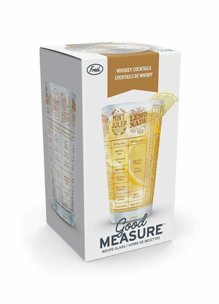 Good Measure - recipe glass whiskey