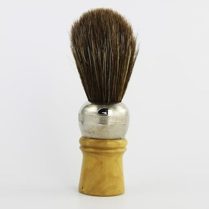 Metal & Horse Hair Shave Brush