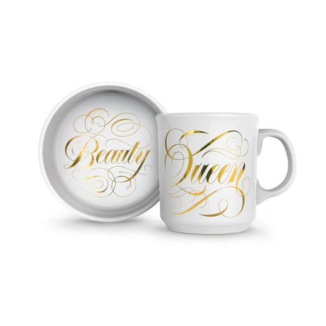 Howligans - Beauty + Queen - Mug and Bowl set