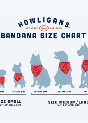 Howligans - Reflective Dog Bandana