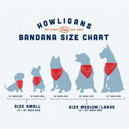 Howligans - Reflective Dog Bandana