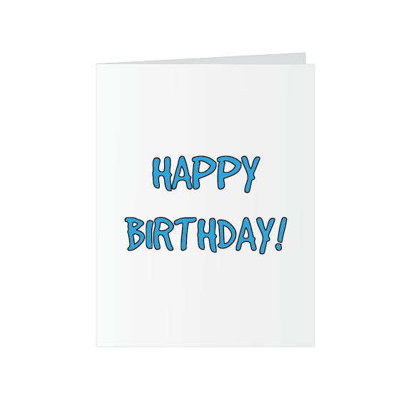 Happy Birthday - Pop Up Greeting Card