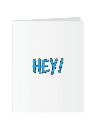 Hey! - Pop Up Greeting Card