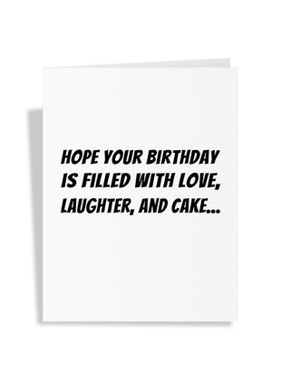 Hope Your Birthday Is Filled With ... - Pop Up Greeting Card
