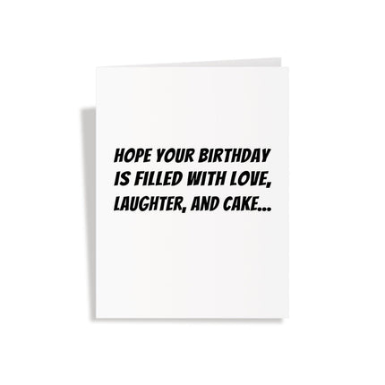 Hope Your Birthday Is Filled With ... - Pop Up Greeting Card