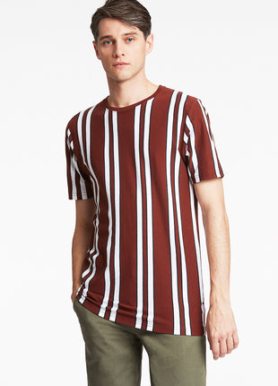 Striped Piqué T-Shirt