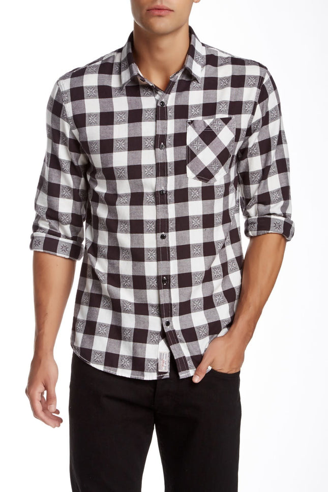 Checked Shirt With Long Sleeve