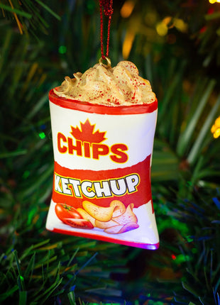 Ketchup Chips Ornament