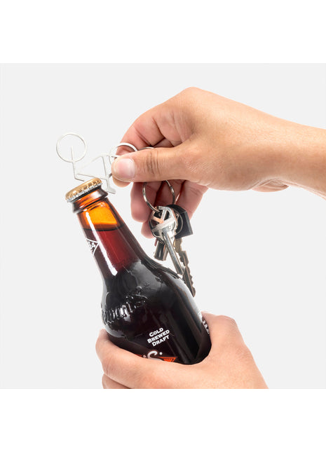 Bike Key Ring + Bottle Opener
