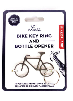 Bike Key Ring + Bottle Opener