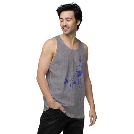 Rainbow Series - Man's Best Friend: A Jog in the Park - Regular Fit Premium Tank Top