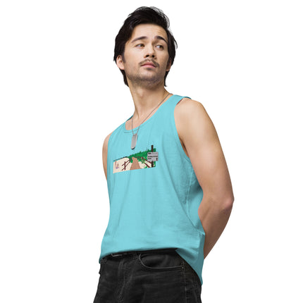 Toronto Icons - The Hanlan's Beach - Regular Fit Premium Tank Top