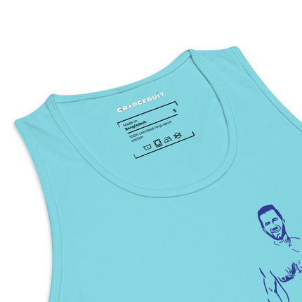 Rainbow Series - Man's Best Friend: A Jog in the Park - Regular Fit Premium Tank Top