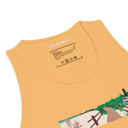 Toronto Icons - The Hanlan's Beach - Regular Fit Premium Tank Top