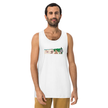 Toronto Icons - The Hanlan's Beach - Regular Fit Premium Tank Top