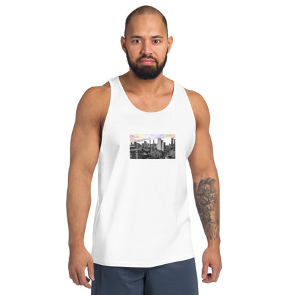 Toronto Icons - The Village Skyline - Regular Fit Unisex Tank Top