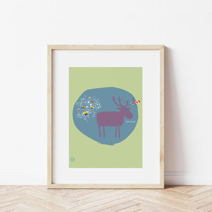 Print - Pride Moose