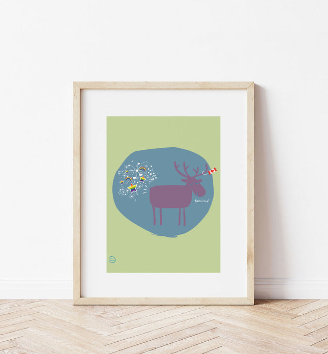 Print - Pride Moose