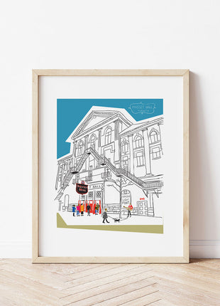 Print - Massey Hall Toronto