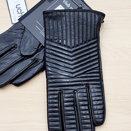 Quilted Leather Gloves