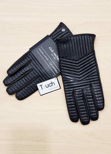 Quilted Leather Gloves