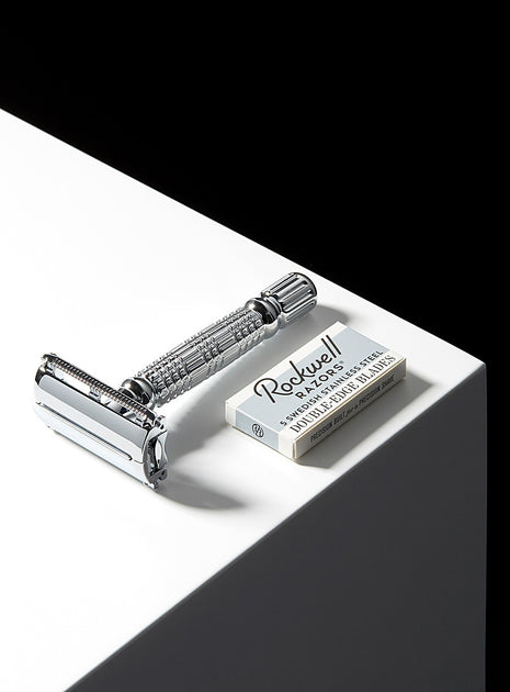 R1 Double-Edge Safety Razor - White Chrome