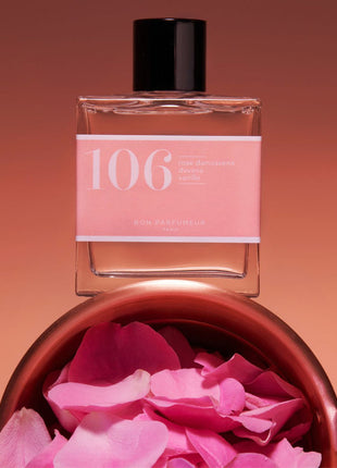106 : damascena rose / davana / vanilla