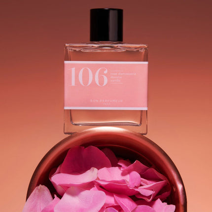 106 : damascena rose / davana / vanilla