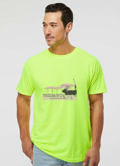 Pretty In Pink Umbrellas Graphic T-Shirt