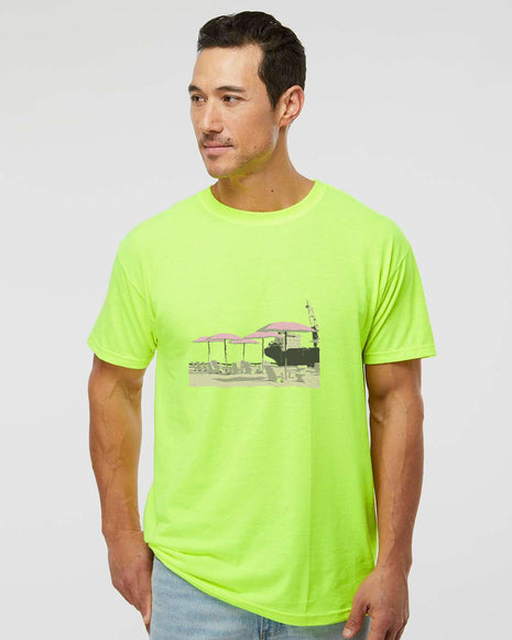 Pretty In Pink Umbrellas Graphic T-Shirt
