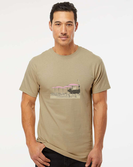 Pretty In Pink Umbrellas Graphic T-Shirt