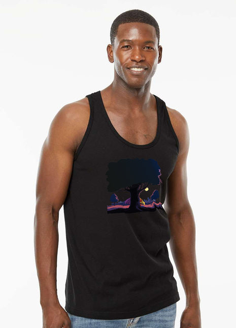 Night Shift Heroes Graphic Tank Top