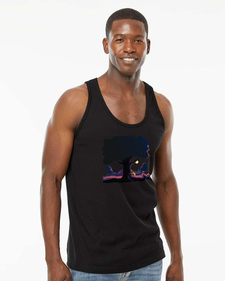 Night Shift Heroes Graphic Tank Top