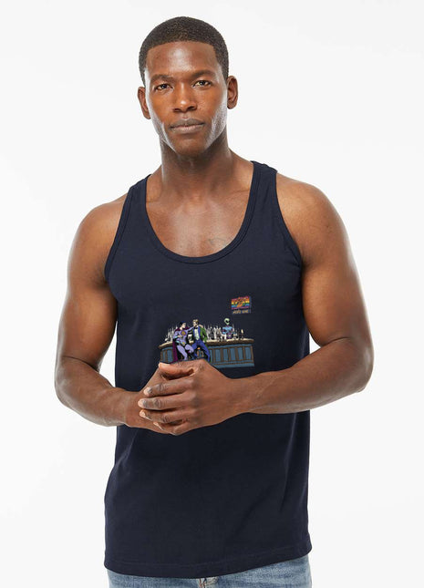 The Hero's Night Off Graphic Tank Top