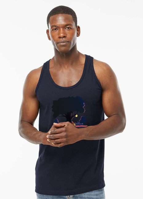 Night Shift Heroes Graphic Tank Top