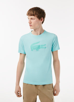 Lacoste SPORT 3D Print Crocodile Breathable Jersey T-shirt