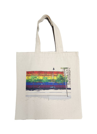 Rainbow Facade Tote