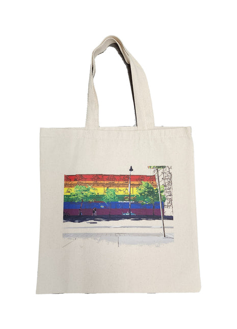 Rainbow Facade Tote