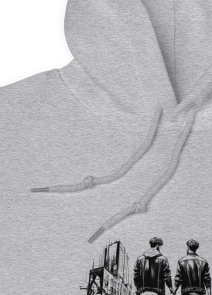 Rainbow Series - Walking On The Clouds - Slim Fit Unisex Pullover Hoodie