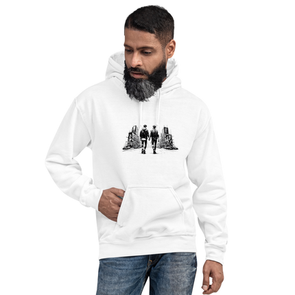 Rainbow Series - Walking On The Clouds - Slim Fit Unisex Pullover Hoodie