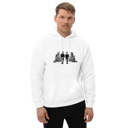 Rainbow Series - Walking On The Clouds - Slim Fit Unisex Pullover Hoodie