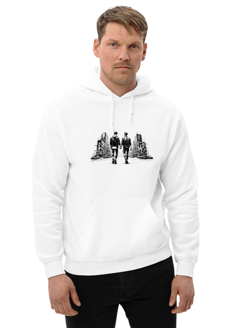 Rainbow Series - Walking On The Clouds - Slim Fit Unisex Pullover Hoodie